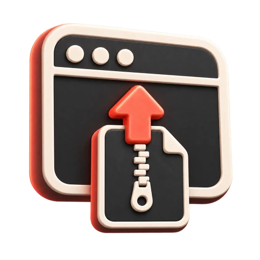Add your ZIP file